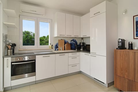 Lower floor kitchen area