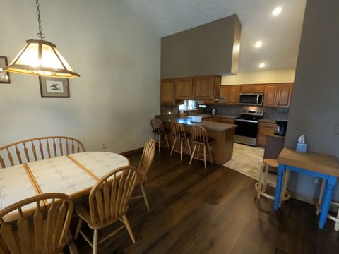 large dining room area