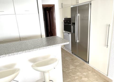 Big fridge and freezer