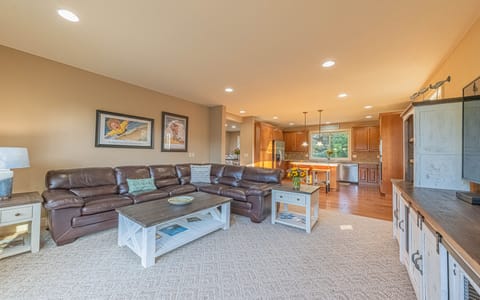 Open concept is perfect for a full house!