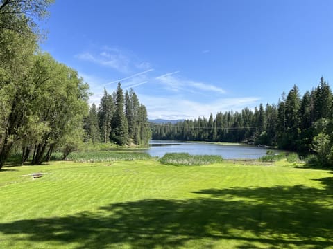 Giant field with semi private cove