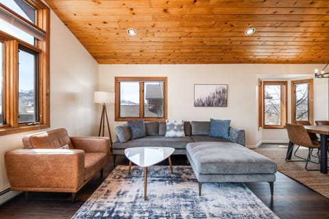 Cozy modern living area