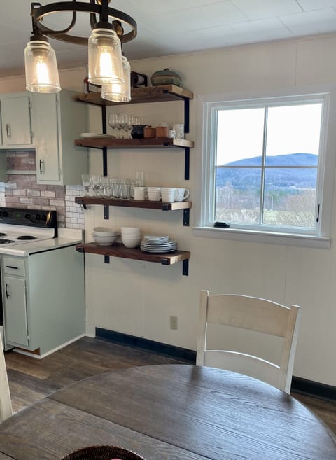 View from breakfast area