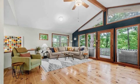 Get away from it all at the MCM Lakehouse, our mid-century modern home ON Beaver Lake!
