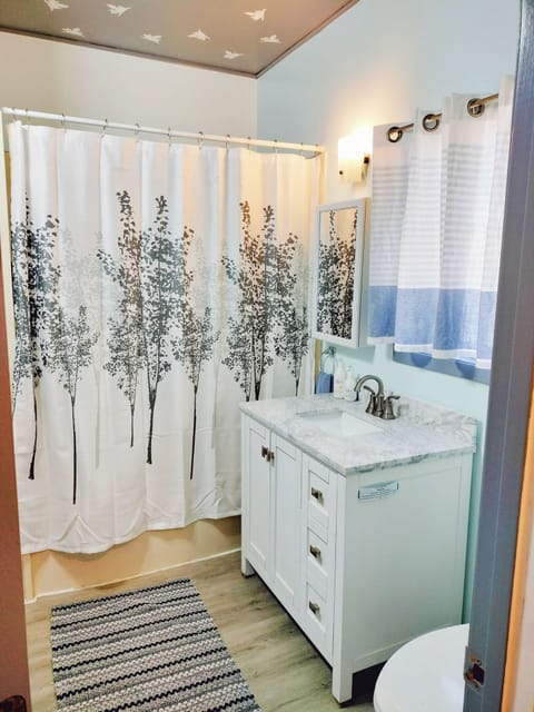 Full Bathroom, Main Level. Shower Tub combo