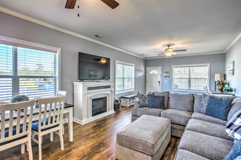 Ocean Isle Beach Vacation Rental | 3BR | 2BA | 16 Entry Steps | 1,500 Sq Ft