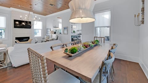 Open Living and Dining