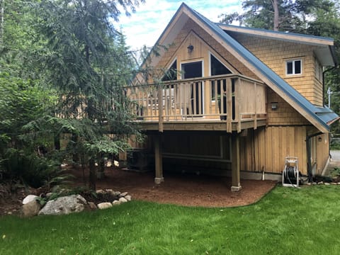 Exterior view of private deck