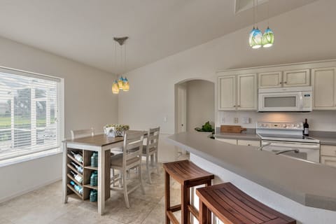 Eat in kitchen area.  