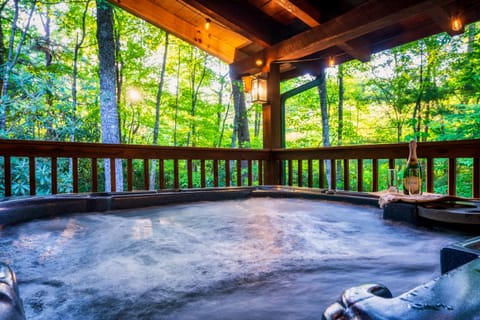 Hot tub makes everything better!