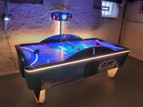 Play a game of air hockey?