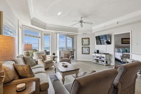 Living Room with Balcony Access