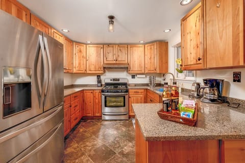 Enjoy a fresh cup of coffee in the morning