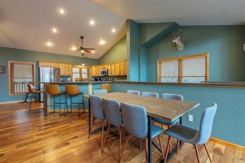 Spacious dining area for time spent with family and friends