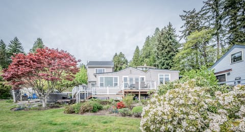 View of house from yard.