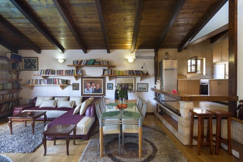 Open space concept between living room and kitchen provides more connection.