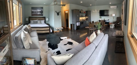 Panoramic from the corner of the suite