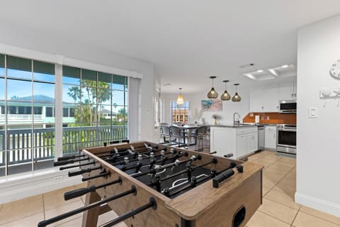 Add excitement to your stay with foosball matches right in the comfort of the home.