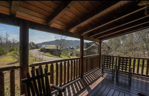 View from main floor porch