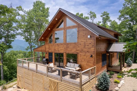 Exterior View - Exterior view of home with large open windows to allow for natural lighting.