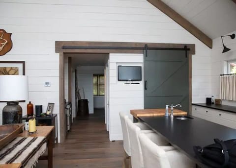 Barn Door in Kitchen