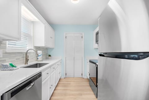 Kitchen has everything your chef needs