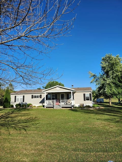 Large front porch for watching sunsets