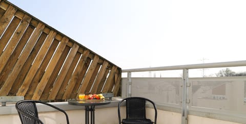 Private outdoor seating area to relax and unwind