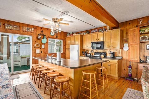 With Bar Seating for Eight - The Kitchen Island is the Perfect Place to Come Together