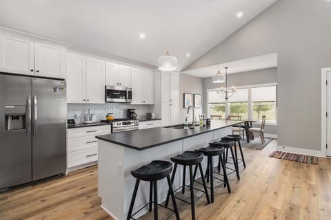 Open concept kitchen