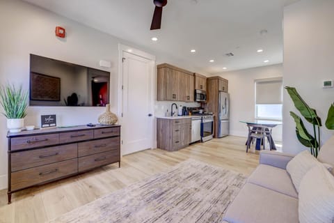 Front room and Kitchen