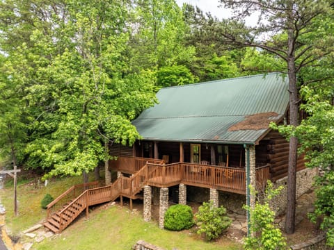 Relax on the front porch in one of the rocking chairs or the porch swing