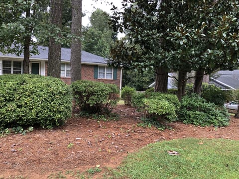 Brick Ranch with fenced back yard