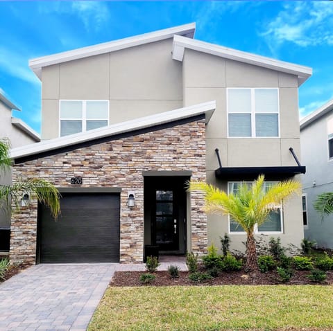 New private welcoming home located on a private street with limited traffic.