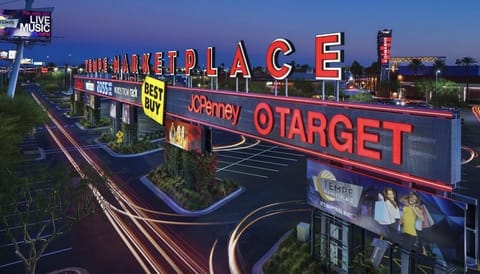 Tempe marketplace (1/2 mile away) 
