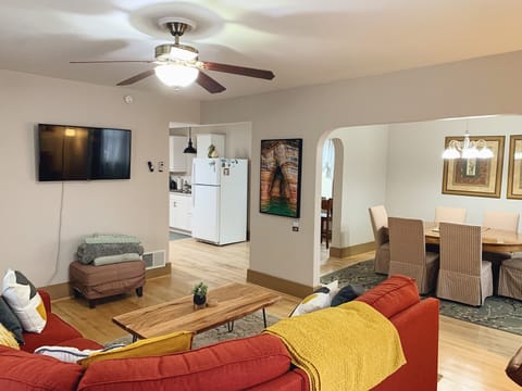 Spacious, open layout.