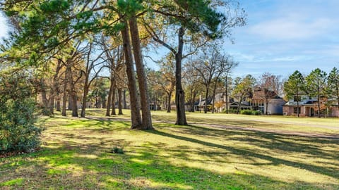 Views of first fairway from patio.
