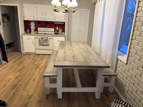 Large Dining Table/Kitchen