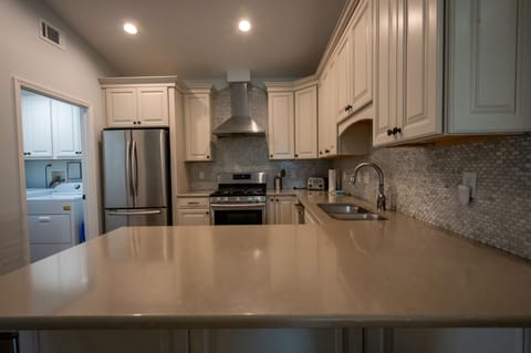 fully stocked kitchen