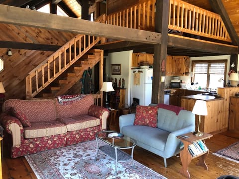 Upstairs Main Floor Open Living Area