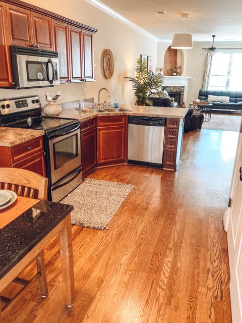 Fully equipped kitchen