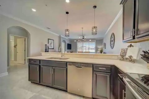 View of entrance to bedroom 2 from kitchen 