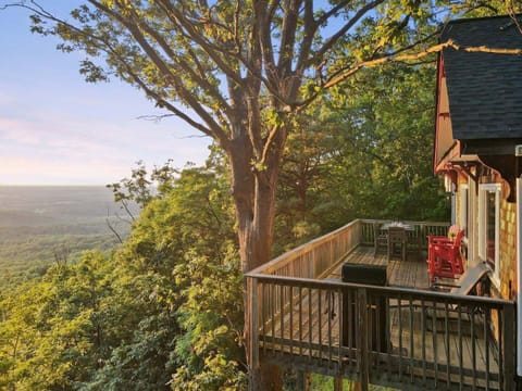 Note: after the hot tub was installed the grill was moved to the other side of the deck