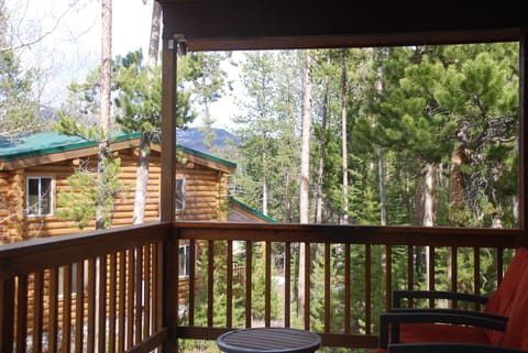 Relax and enjoy coffee on the deck.