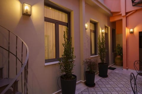 Shared internal courtyard 