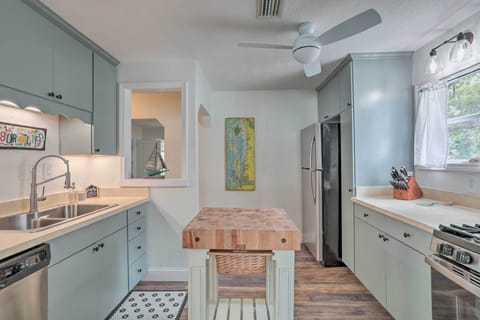 Fully Equipped Kitchen | Stainless Steel Appliances