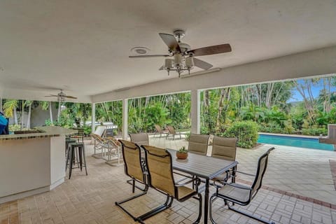 Covered outdoor patio