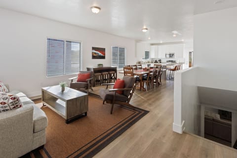 Main open format living area.