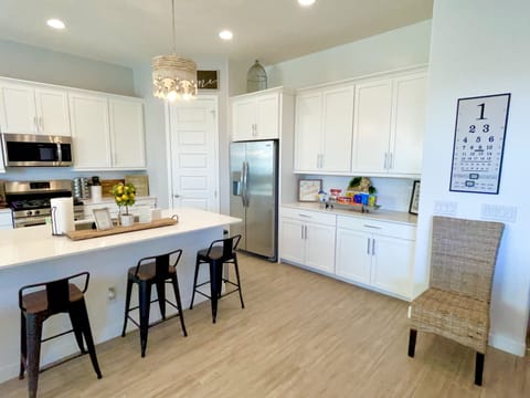 Kitchen Island/ Pantry Door/ Bar Area 