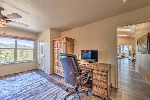Bedroom 1 | Desk Workspace | Mountain Views